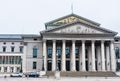 Max-Joseph-Platz in Munich. The National Theater (Nationaltheater) is home of the Bavarian State Opera, State Orchestra, State Ba Royalty Free Stock Photo