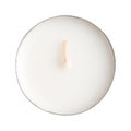 Maxi tealight, longer-burning tea light, a large tea candle and nightlight Royalty Free Stock Photo