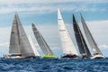 Maxi Yacht Rolex Cup 2015 sail boat race in Porto Cervo, Italy Royalty Free Stock Photo