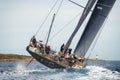 Maxi Yacht Rolex Cup 2015 sail boat race in Porto Cervo, Italy Royalty Free Stock Photo