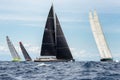 Maxi Yacht Rolex Cup 2015 sail boat race in Porto Cervo, Italy Royalty Free Stock Photo