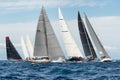Maxi Yacht Rolex Cup 2015 sail boat race in Porto Cervo, Italy Royalty Free Stock Photo