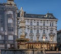 Maximilian Fountain or RolandÃ¢â¬â¢s Fountain at Main Square by Andreas Lutringer, 1572 - Bratislava, Slovakia Royalty Free Stock Photo