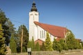 Maximilian Kolbe Church in Gawrych Ruda Royalty Free Stock Photo