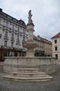 Maximilian\'s fountain in Bratislava Royalty Free Stock Photo
