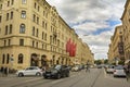 Maximilian street in Munich, Bavaria, Germany