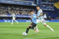 Maximiliano Araujo in action during the match between Argentina vs. Uruguay