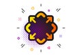 Maximize arrow icon. Full screen sign. Vector