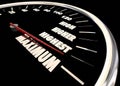 Maximum High More Best Results Speedometer