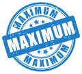 Maximum ink grunge stamp