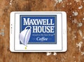 Maxwell house coffee brand logo Royalty Free Stock Photo