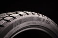 Maxxis is the logo of a company on the sidewall of a winter tire. krasnoyarsk russia 2021. 11. 29. Royalty Free Stock Photo