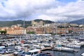 May 31 2023 - Ajaccio, Corsica, France: famous old town and harbor