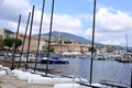 May 31 2023 - Ajaccio, Corsica, France: famous old town and harbor