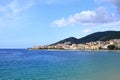 May 31 2023 - Ajaccio, Corsica, France: mediterranean culture and colour in Island capital city or town. Back streets and