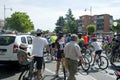MAY 28, 2017, ALCOBENDAS, SPAIN: traditional Bicycle parade. b