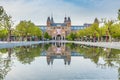 07 may 2020, Amsterdam, the Netherlands - Rijksmuseum is a popular tourist landmark but closed due to corona virus measures. High