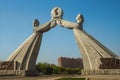 Arch of Reunification, officially the Monument to the Three Point Charter for National Reunification