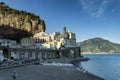 The small village of Atrani, Amalfi Coast.  Italy Royalty Free Stock Photo