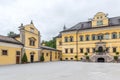 26 May, 2019. Austria, Hellbrunn. Castle and water gardens Royalty Free Stock Photo