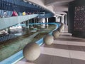 The balls at the Aceh Tsunami Museum