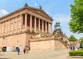 Great Architecture Building of The Alte Nationalgalerie or Old National Gallery in the Museums