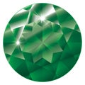 May Birthstone - Emerald Royalty Free Stock Photo