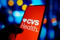 May 19, 2022, Brazil. In this photo illustration, the CVS Health logo seen displayed on a smartphone screen