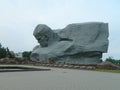 8 May 2014, Brest, Belarus. Monument dedicated to the soldiers of the second world war on the territory of the Brest