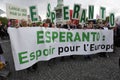 May Day Manifestation, Paris, Esperanto Fans