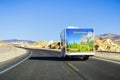 `Cruise America ` camper travelling through Death Valley National Park