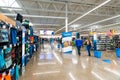 May 26, 2019 Emeryville / CA / USA - Interior view of Decathlon Sporting Goods flagship store, the first open in the San Francisco