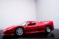 9 May 2021 Eskisehir Turkey Ferrari F50 diecast model close up view