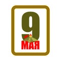 9 May. Eternal flame Russia patriotic military symbol