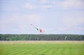 May 11, 2011 - the festival of aeromodelling at the airport in the town of Borodyanka, Kiev region Royalty Free Stock Photo