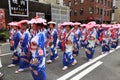 May 04 2017. Fukuoka street festival. Royalty Free Stock Photo