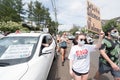 06 June 2020 - Newtown, Pennsylvania, USA - BLM, Black Lives Matter protest, after the murder of George Floyd in Minneapolis.