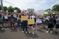 06 June 2020 - Newtown, Pennsylvania, USA - BLM, Black Lives Matter protest, after the murder of George Floyd in Minneapolis.