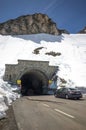 24 MAY 2019, Grossglockner Hohalpenstrasse, Austria. Panoramic winter landscape.