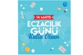 14 may. happy pharmacist day. turkish: 14 mayis. eczacilik gunu kutlu olsun