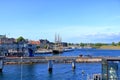 May 23 2022 - Helsingor, Denmark: View on the harbor