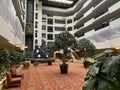 Holiday Inn and Suites, Springfield, Missouri, interior of the courtyard