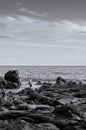 Local fisherman with fishing rod at Nui beach on Koh Lanta, Krabi, Thailand