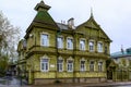 May 10, 2021 Kostroma. An old house on a central street