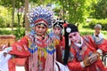 May 17 2017. Lanzhou China. Classic opera in public park in Lanzhou China.