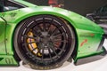 Lamborghini Aventador Close Up Wheel Detail