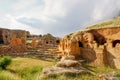 12 May 2022 Mardin Turkey. Dara antique city witn necropol and cistern of Eastern Roman Empire Royalty Free Stock Photo