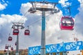 May 3, 2017 - Mi Teleferico, aerial cable car urban transit system in La Paz, Bolivia