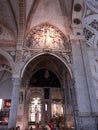 Nterior of the church of Santa Maria delle Grazie, Milan, Italy. Architecture, catholic. Royalty Free Stock Photo