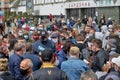 May 24 2020 Minsk Belarusian people walk down the street